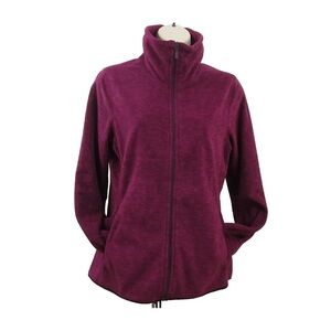 Old Navy Women's Burgundy Fleece Jacket